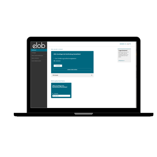 buchhaltung online lernen - Kursinhalt